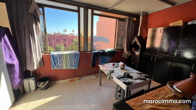 Appartement 2 chambres avec terrasse – 73 m² titré – À rénover – Avenue Abdelkrim El Khattabi — 4