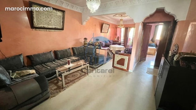 Appartement 2 chambres avec terrasse – 73 m² titré – À rénover – Avenue Abdelkrim El Khattabi — 3
