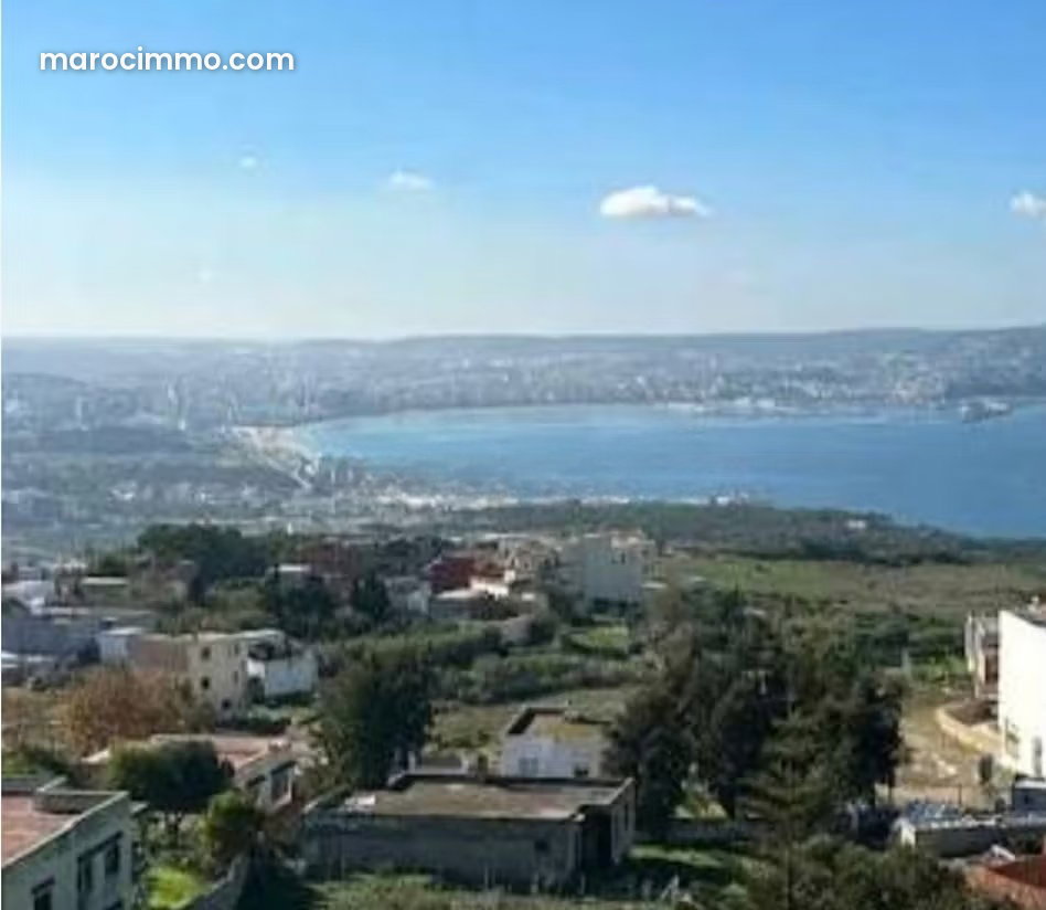 أرض بإطلالة بحرية للبيع بحي سانية في طنجة — طنجة