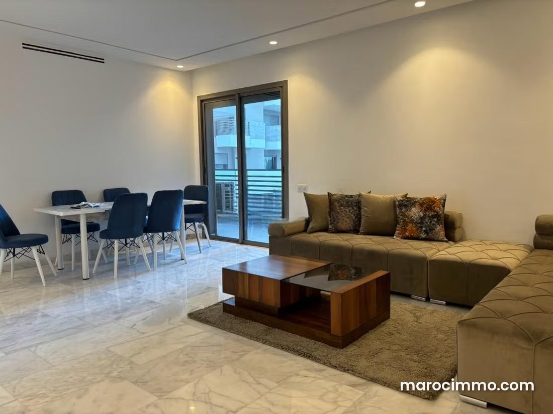 Furnished 120 sqm apartment for rent in Casablanca Finance City — Casablanca