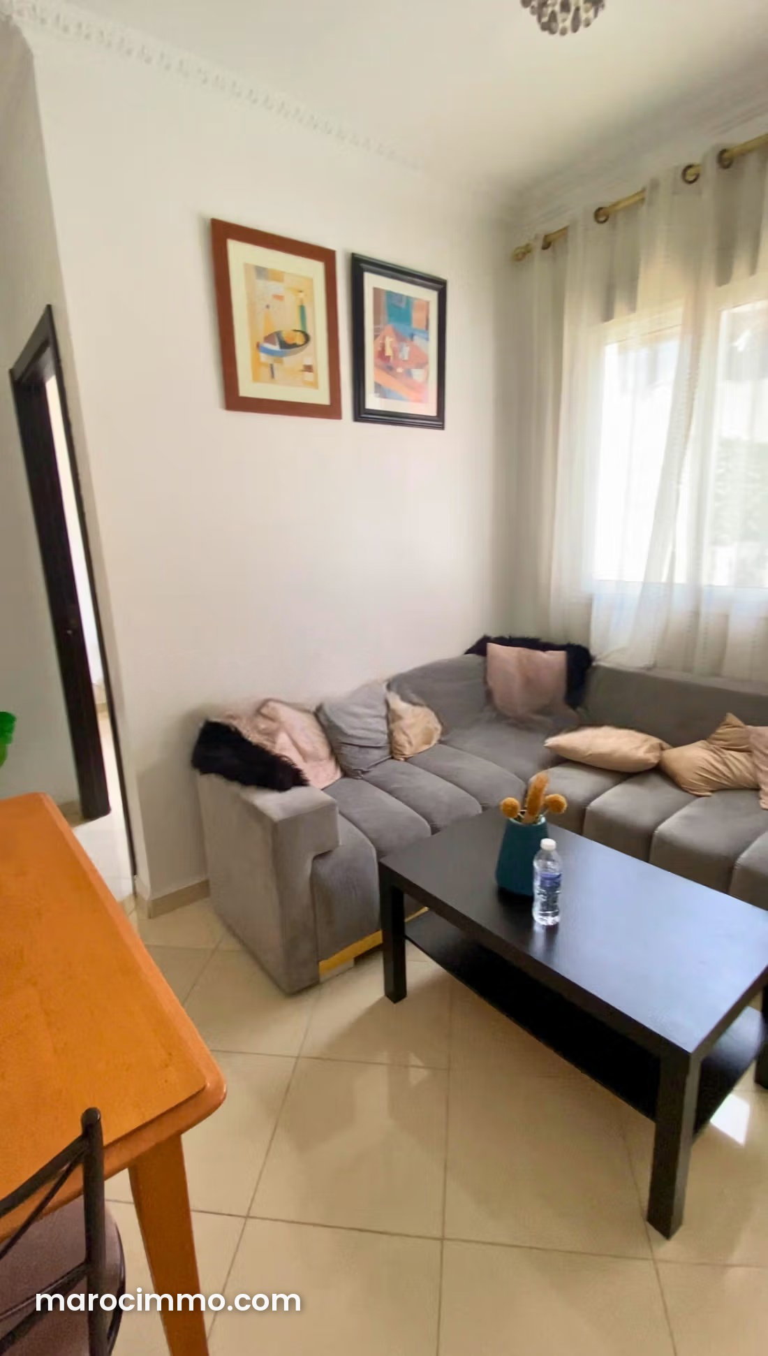 Furnished apartment with terrace in Tangier's Golf district — Tangier