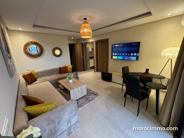 Nice Apartment for Rent in Guéliz. 80 m² Surface. Elevator and Balcony — 5