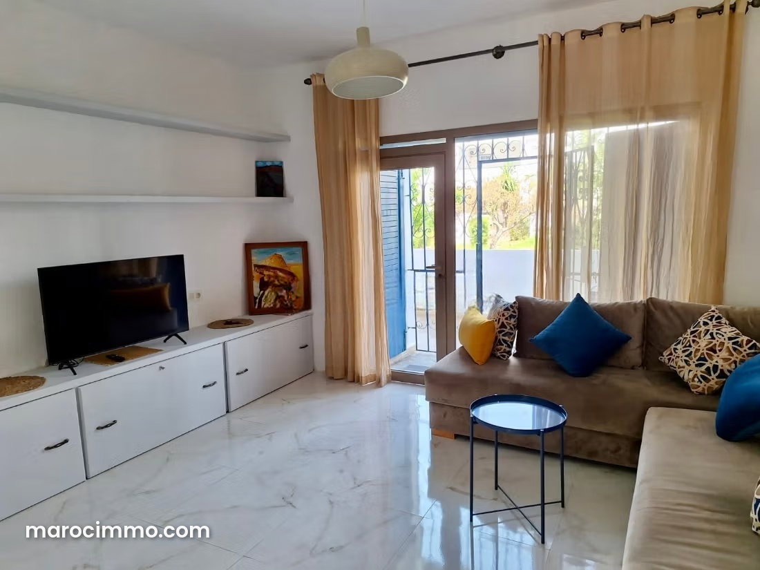 Furnished Apartment with Garden in Malabata, Tangier — Tangier