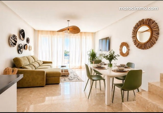 A vendre Duplex avec piscine vue mer Taghazout Bay — 4
