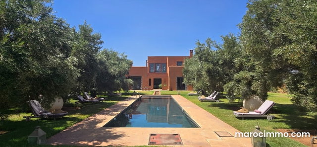 Villa sur 1 ha vue Atlas Marrakech — 4