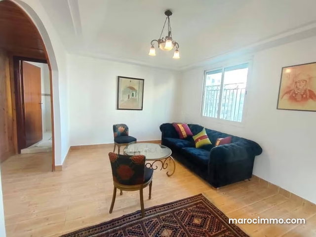 Appartement meublé 70m² Gauthier 6200 dh — 2