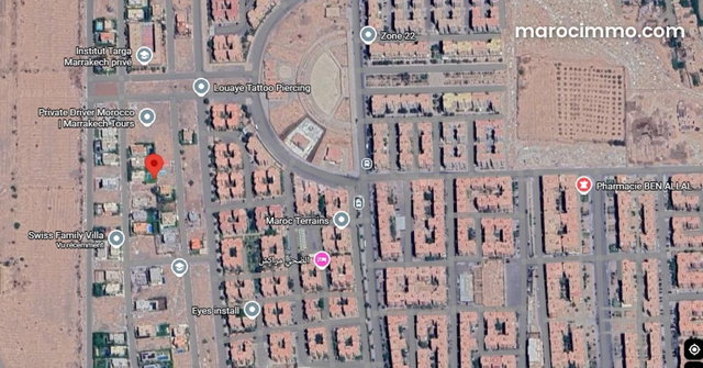 Terrain villa titré, porte de Marrakech 2, Zone SA2 — 2