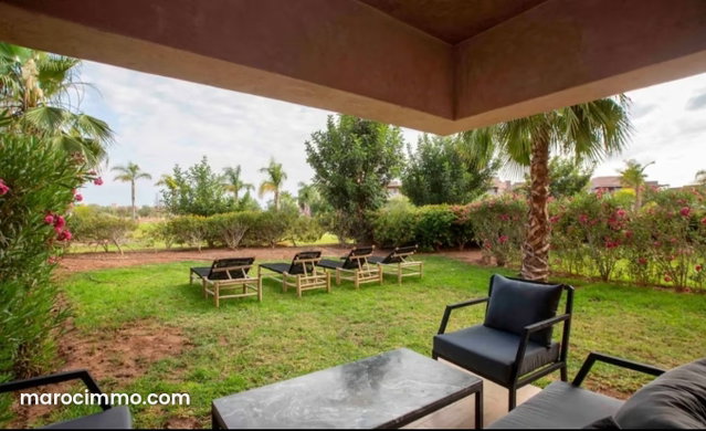 Vendre – superbe appartement en rez de chaussée à prestigia opale – marrakech — 4