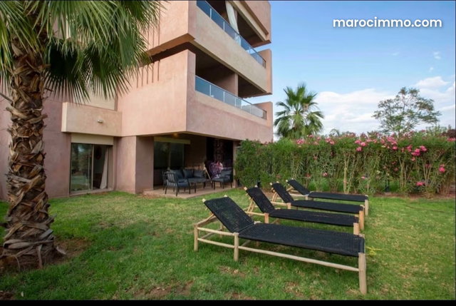Vendre – superbe appartement en rez de chaussée à prestigia opale – marrakech — 5