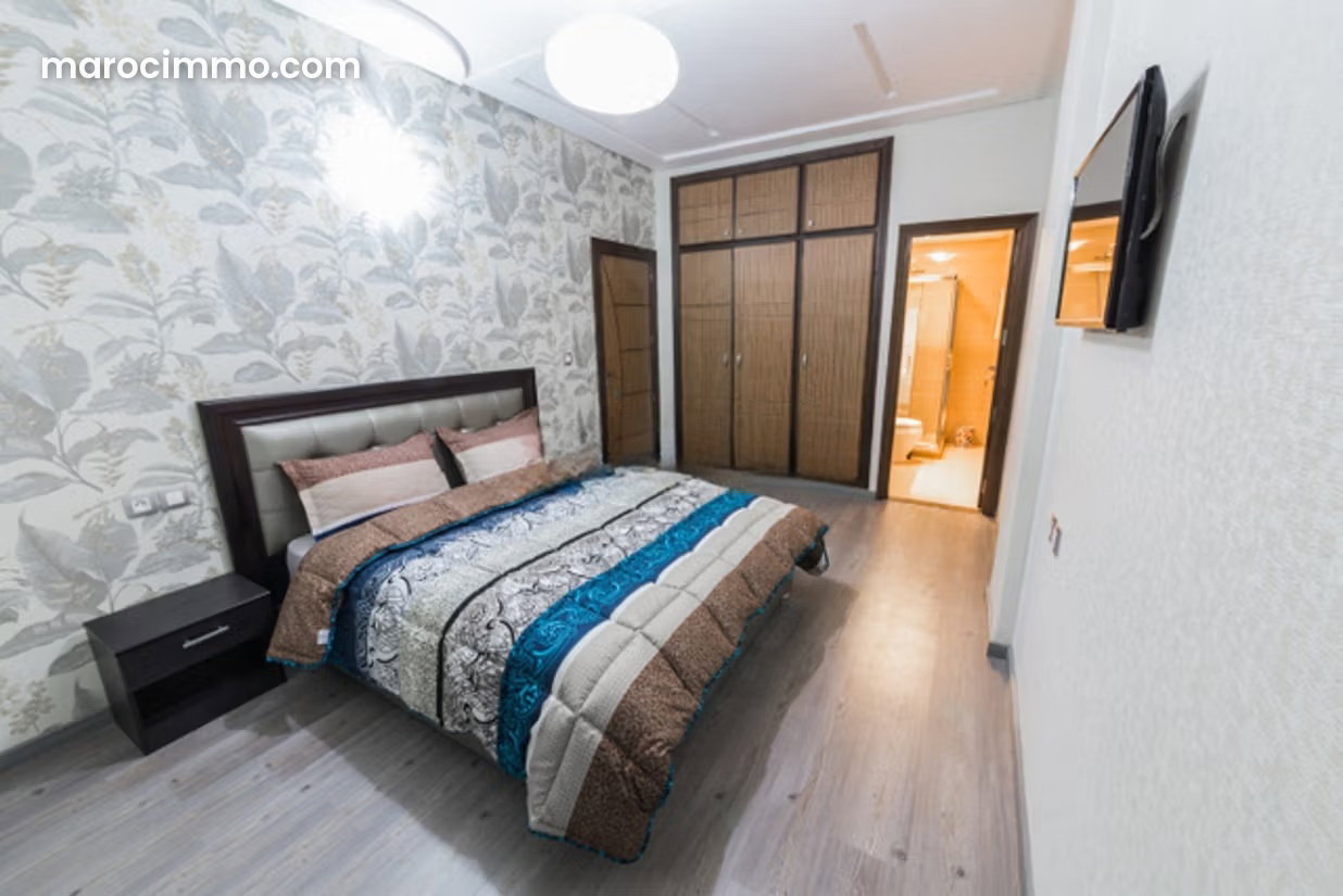 Appartement meublé 3 chambres, climatisé, Centre Fès — Fès