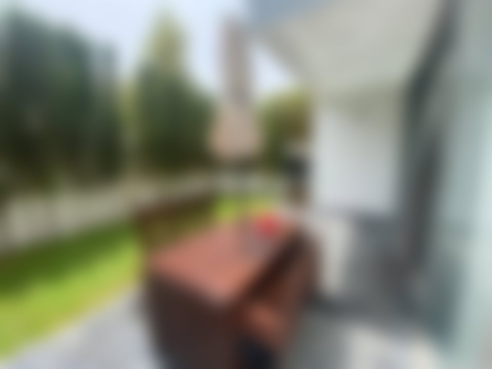 دوبلكس مفروش بحديقة ومسبح للإيجار في المدينة الخضراء ببوسكورة