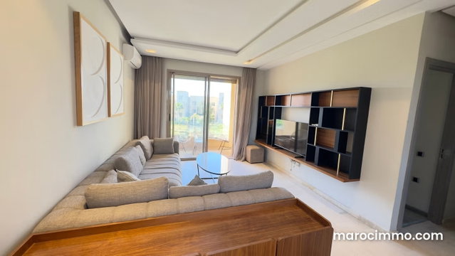 Appartement 3 chambre vente à vendre meublé argan golf chrifia Marrakech piscine — 2