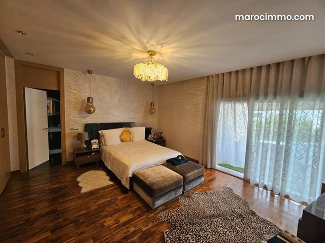 Villa meublée magnifique à louer à Bouskoura Prestigia — 2