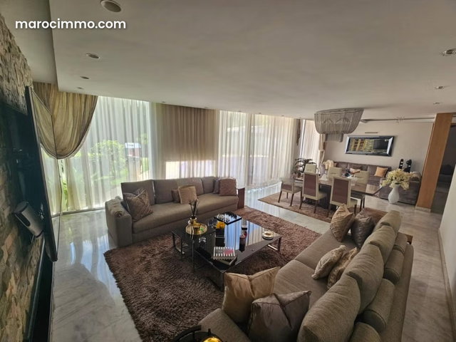Villa meublée magnifique à louer à Bouskoura Prestigia — 3