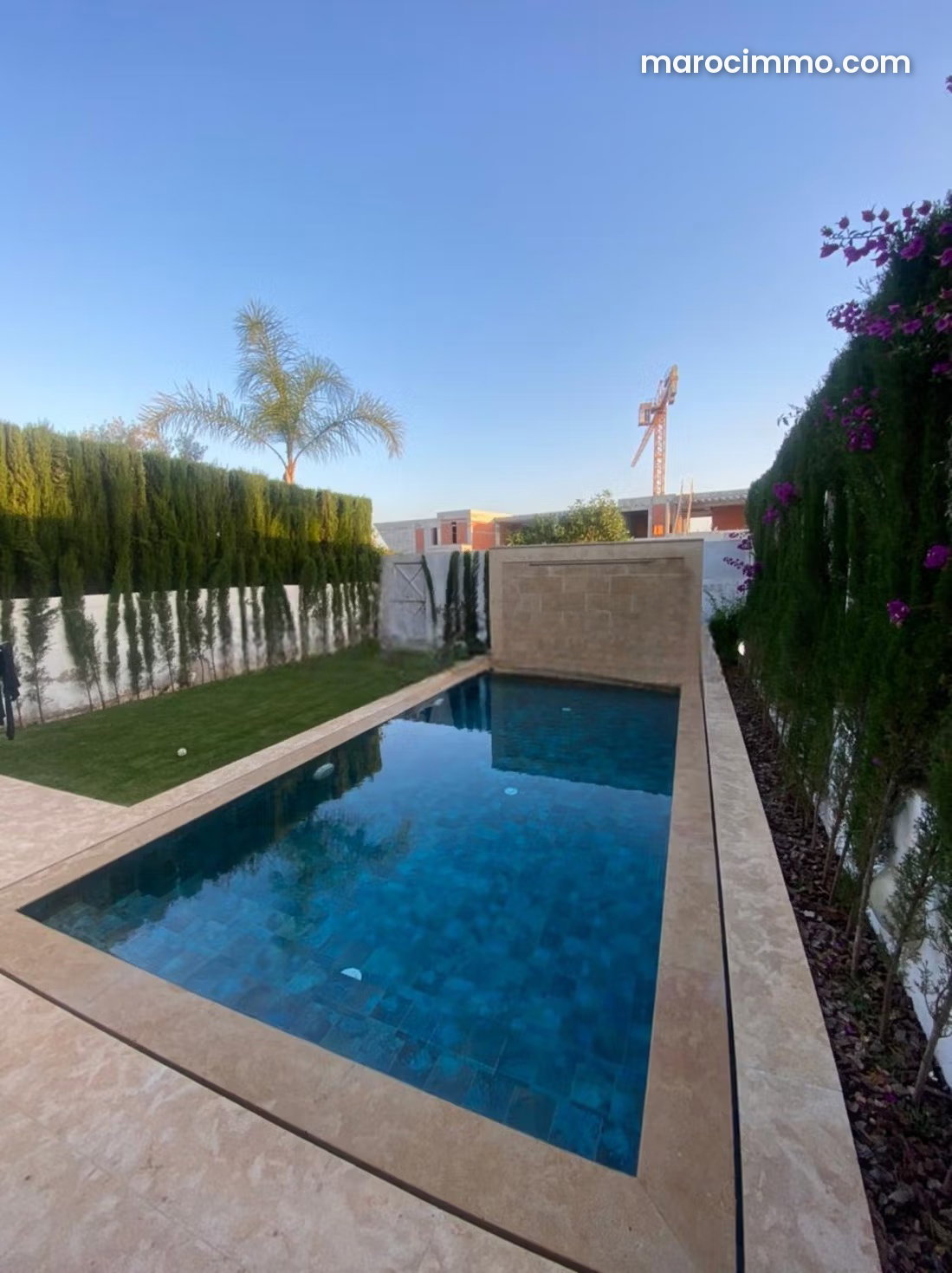 Villa meublée 311 m², piscine et jardin à Ville Verte, Bouskoura — Bouskoura