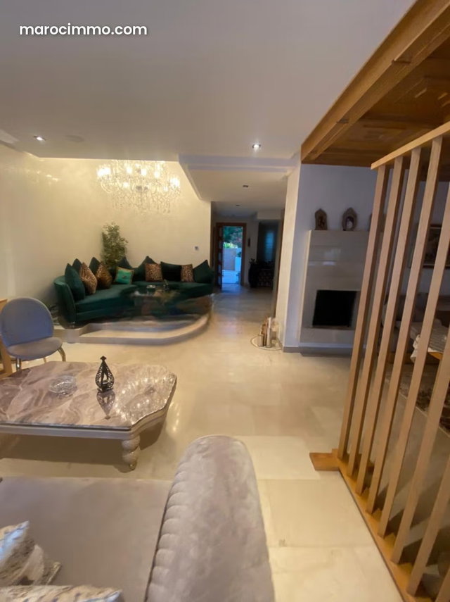 Superbe Villa meublé Bouskoura villle verte CGI — 3