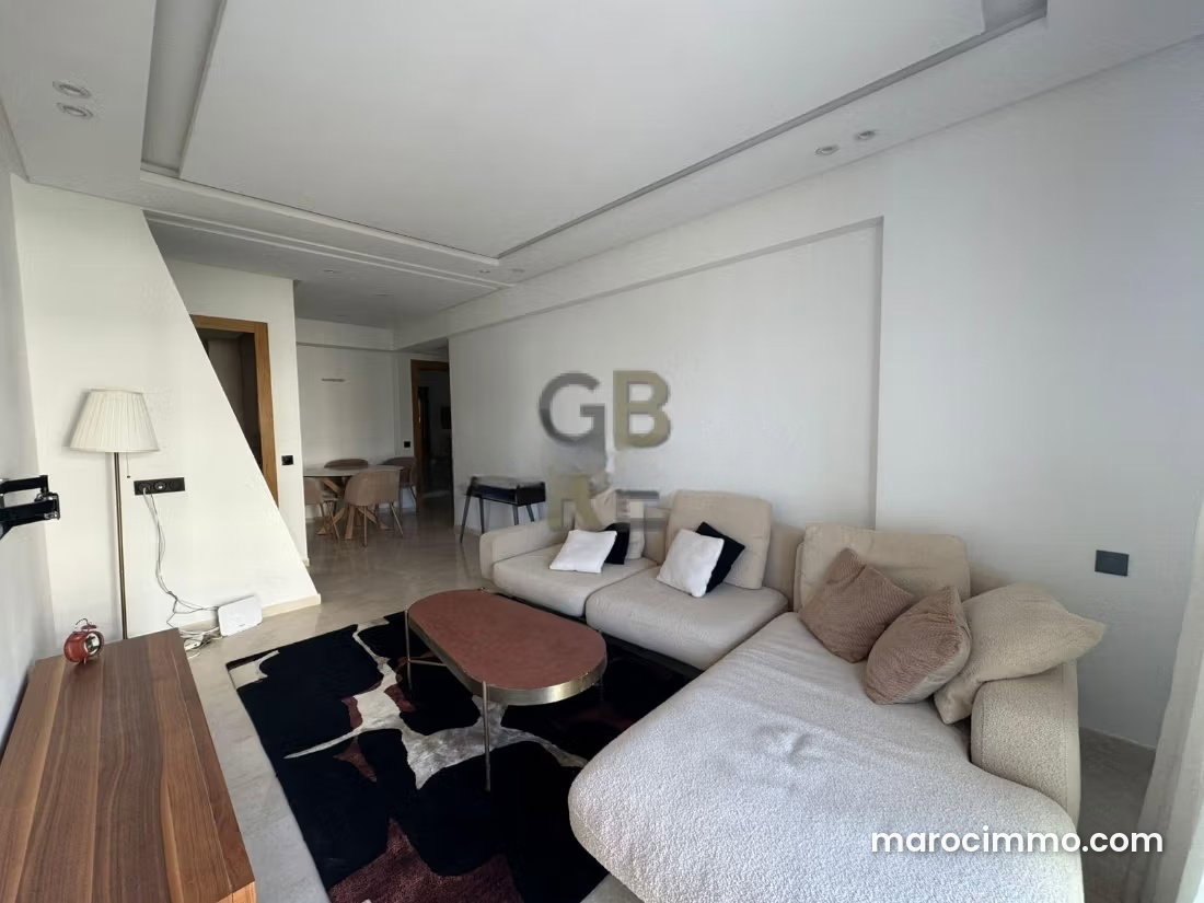 Appartement neuf 67 m², 2 chambres avec terrasse, Riyad Rabat — Rabat