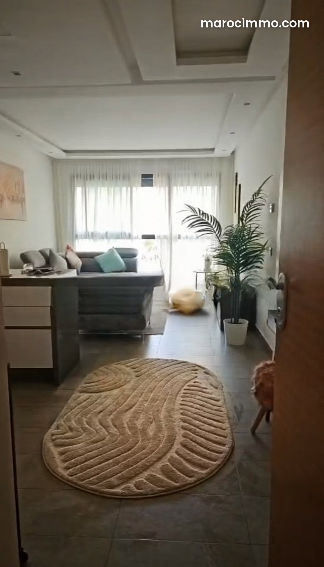 Furnished studio for rent in Anfa, Casablanca, ready to move in — Casablanca