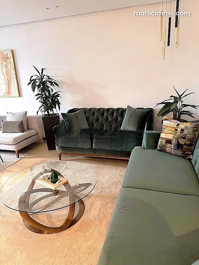 Appartement meublé avec Jardin – Orangeraie Souissi — 3