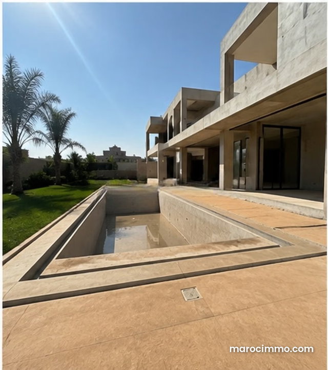 Villa contemporaine semi finie Amelkis — 3