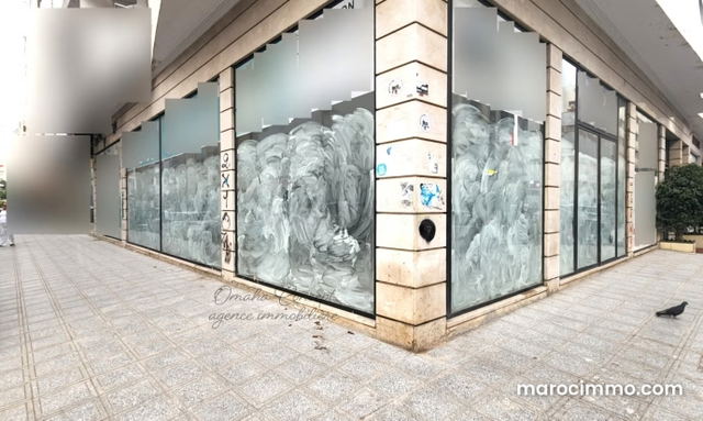Top Affaire Loc Ccommercial 214m2 7 rideaux Maarif — Casablanca