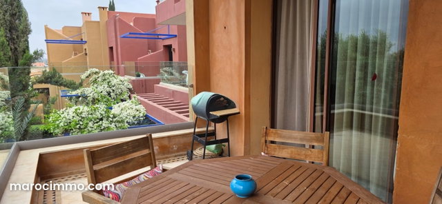 Modern Apartment with Terrace in Secure Residence with Pool – Casablanca Road, Marrakech — 4