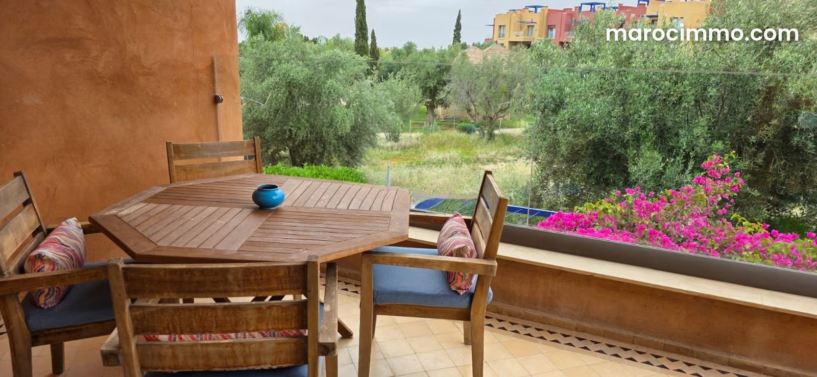 Appartement 70 m², Route de Casablanca, Marrakech avec piscine — Marrakech