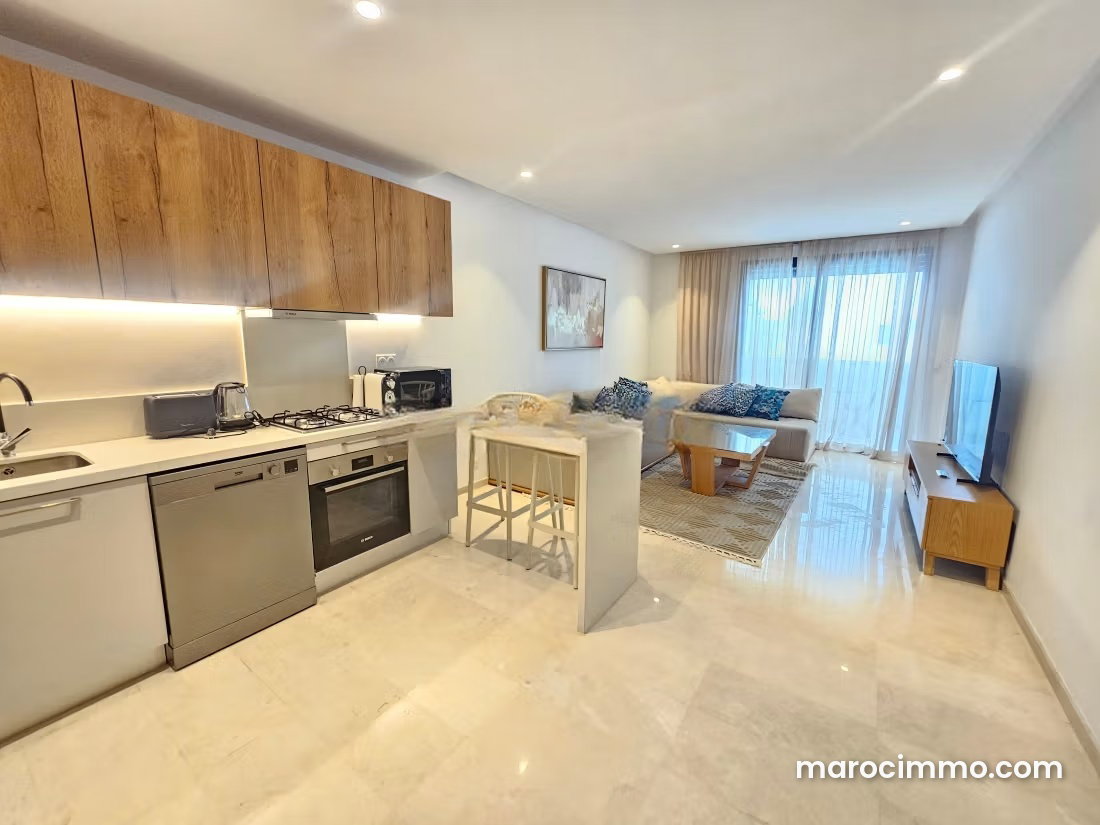 Furnished apartment for rent in Casablanca Finance City — Casablanca