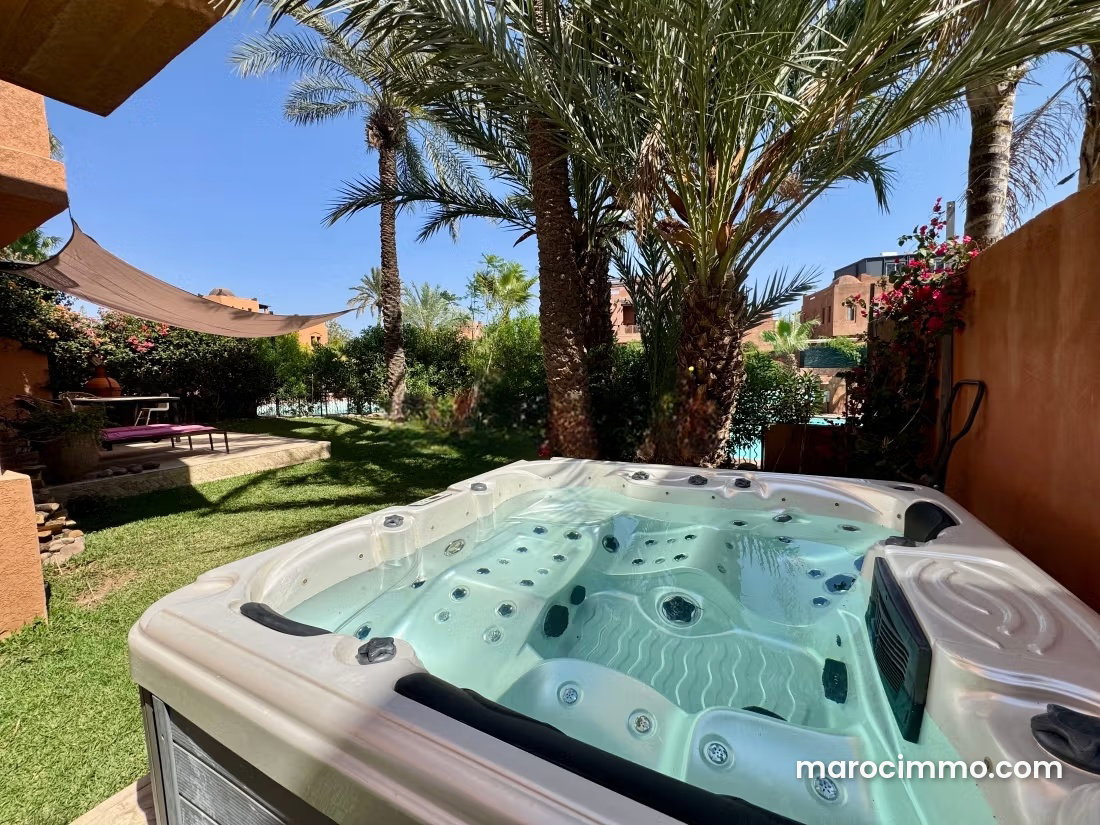 Furnished 389 m² Villa with Pool and Mountain Views, Palmeraie, Marrakech — Marrakesh