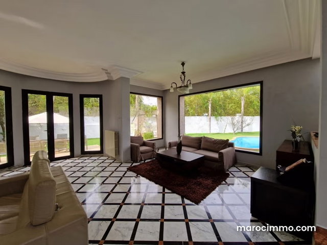 Villa for rent in Anfa, 4500dh — 5