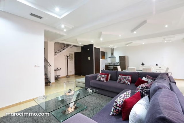 Appartement à louer à Majorelle. 3 grands espaces de vie. Meublé — 3
