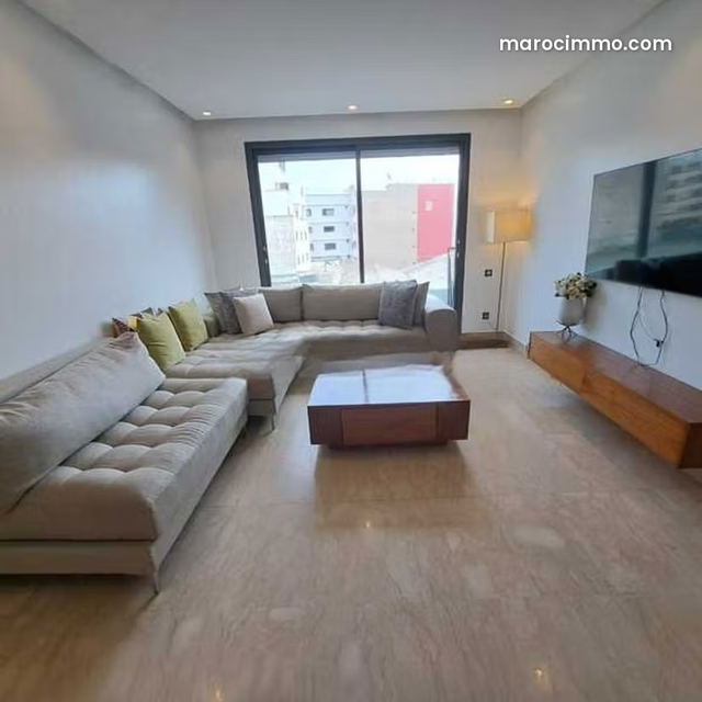 Appartement à Louer de 112.0 m² à Casablanca, Val Fleuri — Casablanca