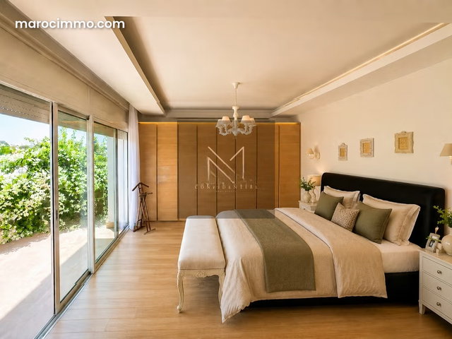 Villa 4 chambres À Louer Bouskoura Ville Verte — 4