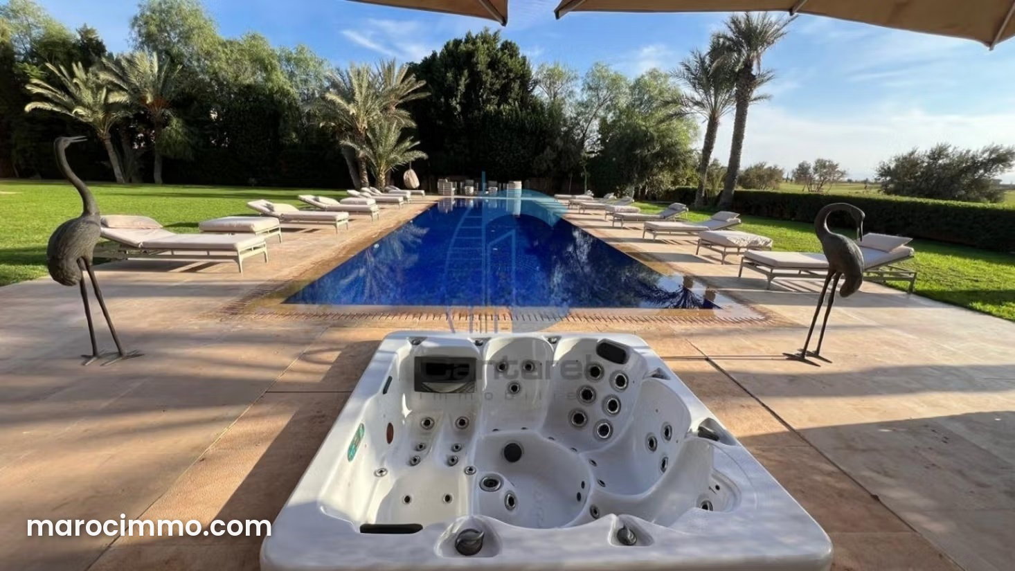 Contemporary 1,200 m² Villa, Al Maaden Golf Front, Marrakech — Marrakesh