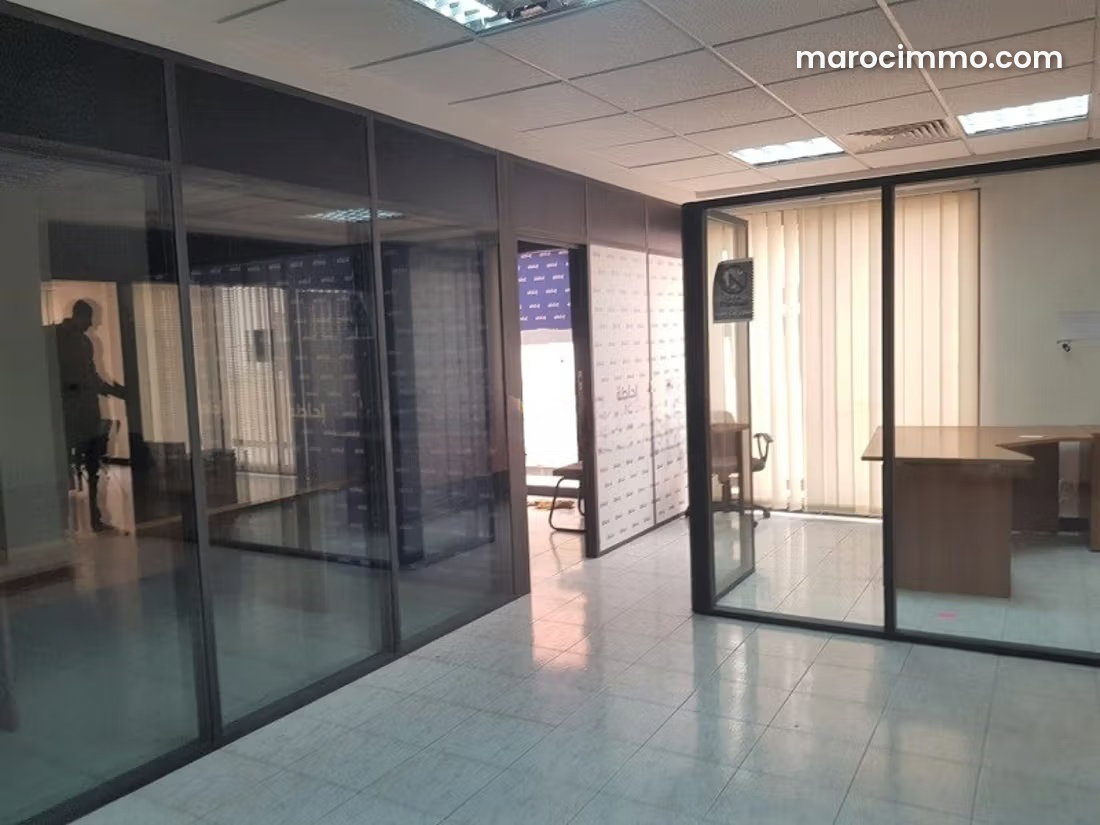 100 sqm Office for Rent, Maarif, Casablanca, Sought-After Area — Casablanca
