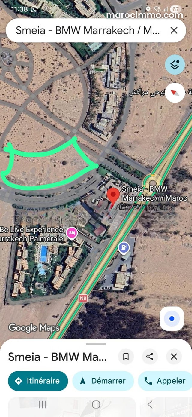 Exceptional Land in Palmeraie 1Ha — 2