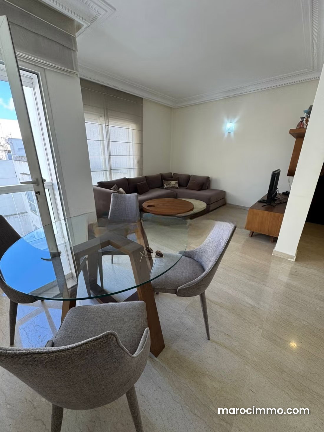 Furnished studio with sea views in Gauthier, Casablanca — Casablanca