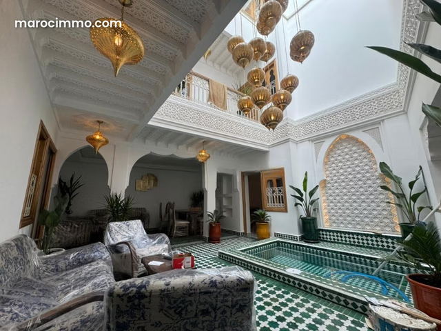 Charme Riad Autorisé meublé 9 chambres à vendre — Marrakech