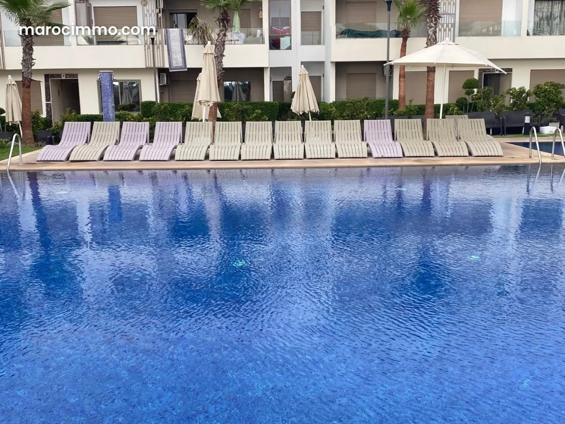 Furnished Apartment with Garden and Pool in Sidi Rahal — Sidi Rahal