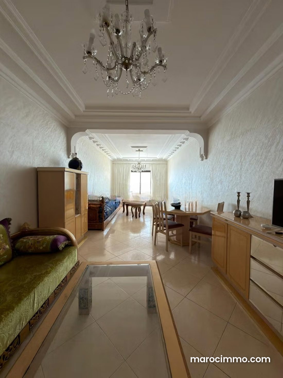 Furnished 119 sqm Apartment with Terrace in Central Tangier — Tangier