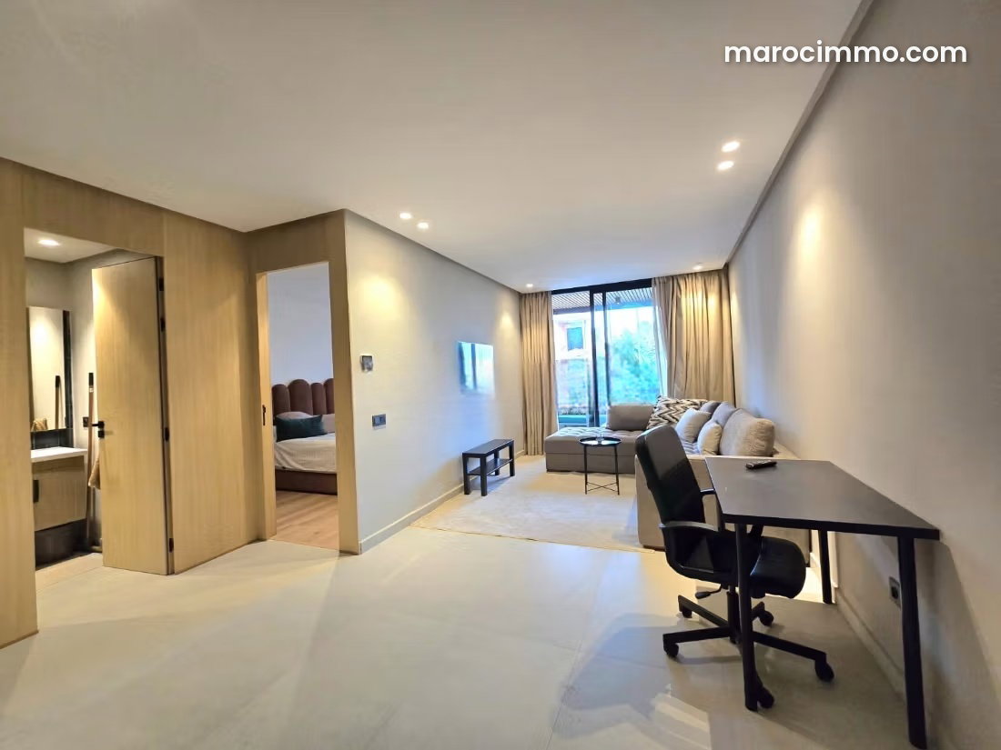 Furnished one-bedroom apartment with terrace, Oasis, Casablanca — Casablanca