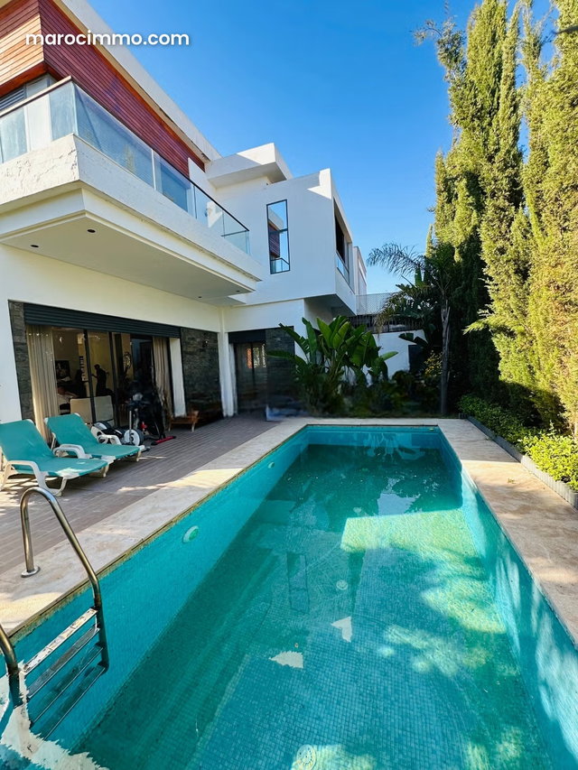 Beautiful Contemporary Villa in a Closed Residential Complex in Bouskoura – Ville Verte — 3