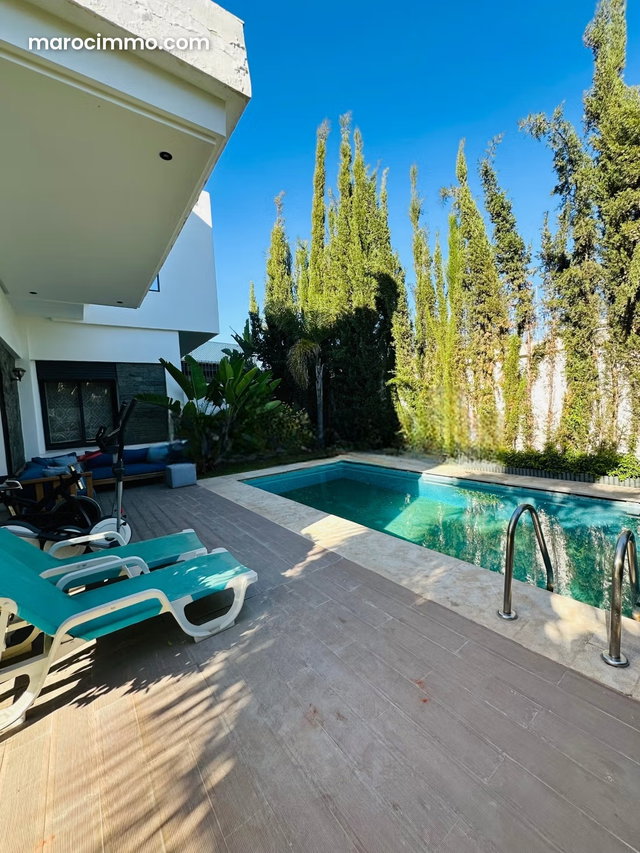 Beautiful Contemporary Villa in a Closed Residential Complex in Bouskoura – Ville Verte — 2