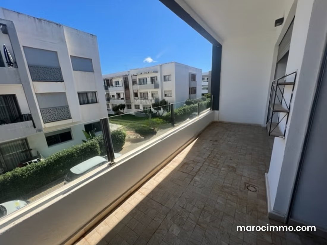 Appartement meublé 89 m², 2 chambres, Dar Bouazza avec piscine — Dar Bouazza