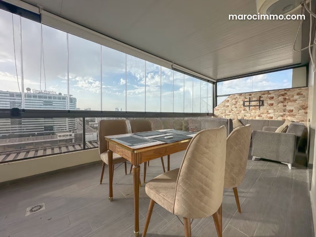 Furnished Apartment with Terrace in Belvédère, Casablanca — Casablanca