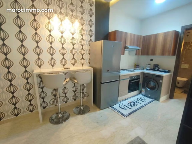 Studio terrasse neuf meublé Val Fleury 7500 dh — 5