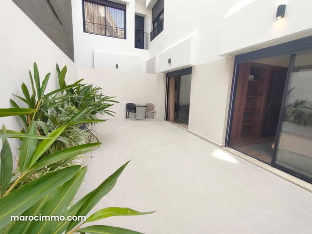 Studio terrasse neuf meublé Val Fleury 7500 dh — Casablanca