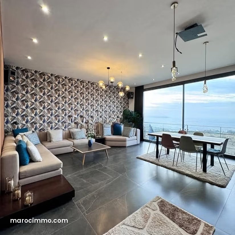 Villa de luxe 450 m², vue mer et montagne, Manar, Tanger — Tanger