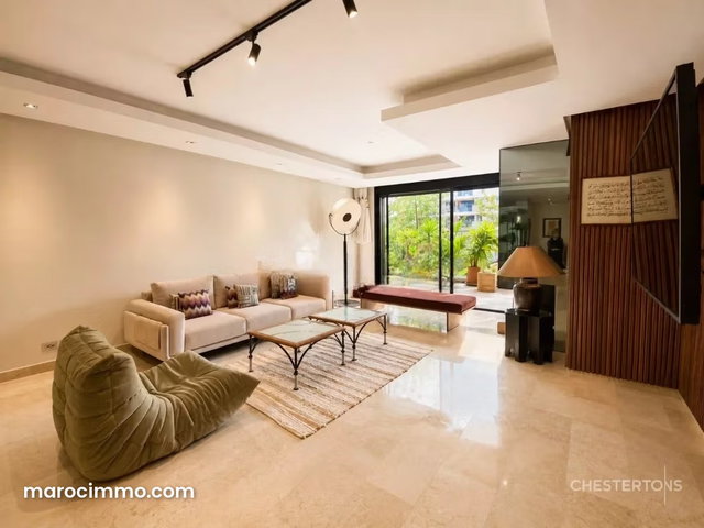 Superbe appartement meublé 3 chambres à louer à l'orangeraie Souissi — 2