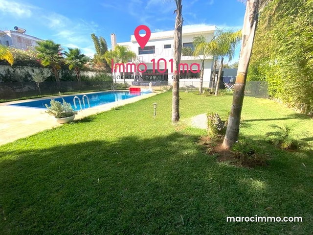 Location villa moderne à Souissi — 2